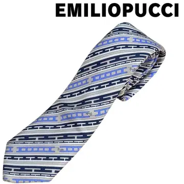 EMILIO PUCCI 에밀리오 푸치 넥타이 실크 올 패턴 이탈리아제
