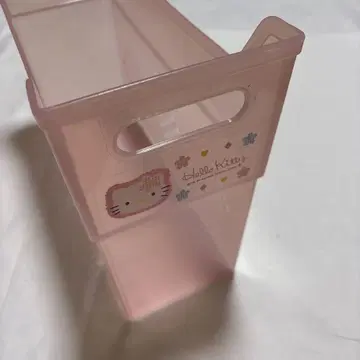헬로키티 수납 박스 핑크 1997 파일 박스 카오하나 핑크