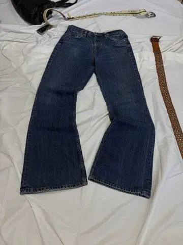 bootscut denim flare archive y2k