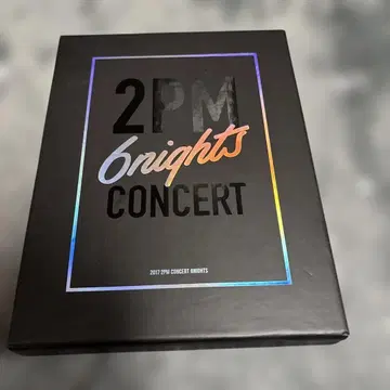 2PM 6nights CONCERT 3디스크 dvd