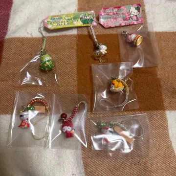 지역 한정 키티 끈 스트랩 지퍼 마스코트 묶음 판매