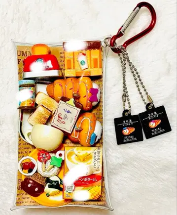 가챠 묶음 판매 카페 베이커리 Nui빵 데코 부품 파우치