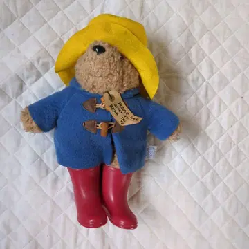 패딩턴 봉제 인형 파란 코트