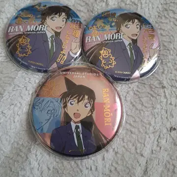 명탐정 코난 USJ 유미란(모리 란) 캔뱃지