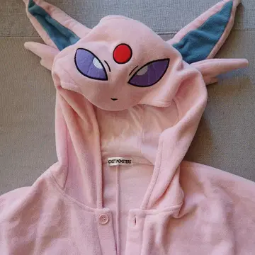 SAZAC 포켓몬 에브이 인형옷 플리스 룸웨어 프리 사이즈
