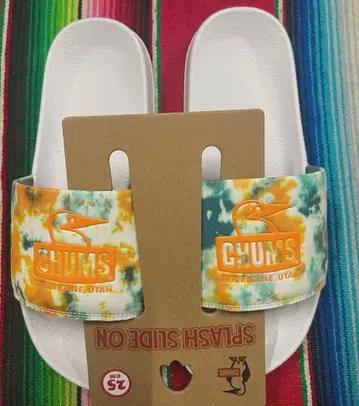 새상품 CHUMS 샌들 타이다이 참스 canyon 25