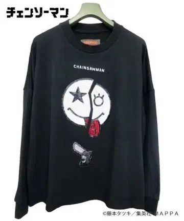 체인소맨 x ONEMADE x B'2nd 콜라보 맨투맨 M 사이즈