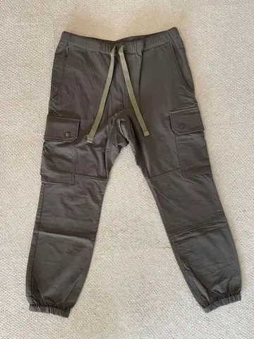 BEAMS PLUS / 백 플리스 6 포켓 헬스장 팬츠, M, 올리브