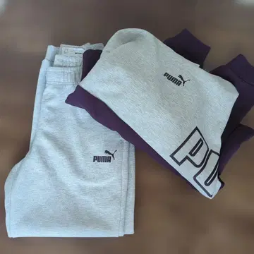 미사용 새상품 PUMA 맨투맨 세트