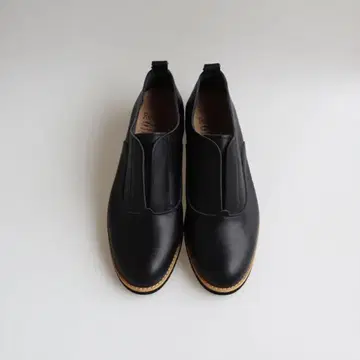 Recipe 내깃털 밴딩 신발 RP-338 BLK23cm