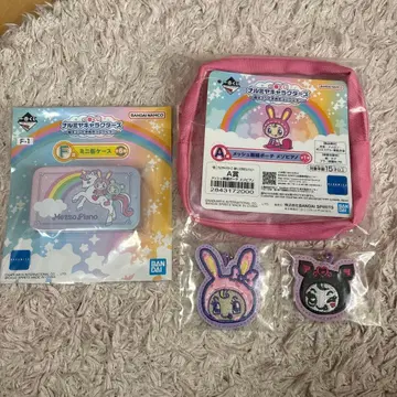 나루미야 캐릭터 제일복권 4종 세트 메조 피아노 베리에짱