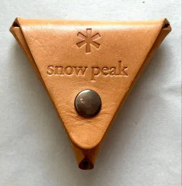 Snow Peak x Danner 가죽 코인 케이스