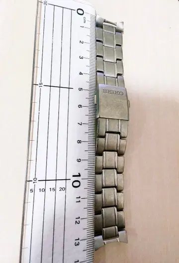 18mm용 SEIKO 정품 티타늄 벨트 메탈 밴딩 남성용 손목시계 세이코