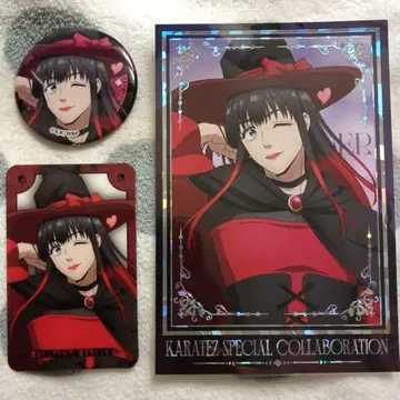 윈브레 츠바키노 카라테츠 캔뱃지 카드 윈드브레이커