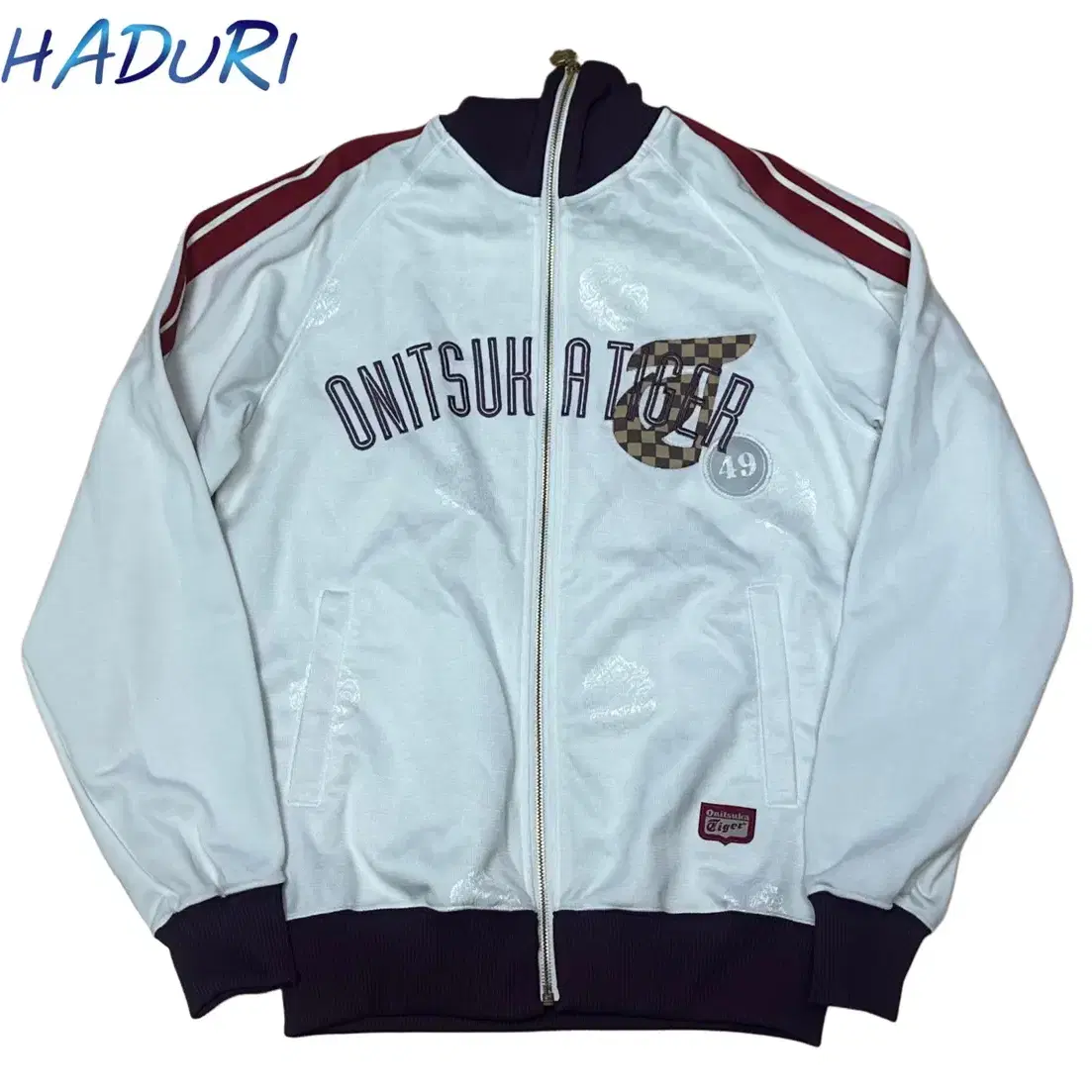Onitsuka Tiger Velvet Velour Track Jacket J03259 #오니츠카타이거