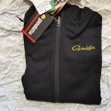 [ 새상품 ] 가마가츠 후드 맨투맨 S 사이즈 블랙