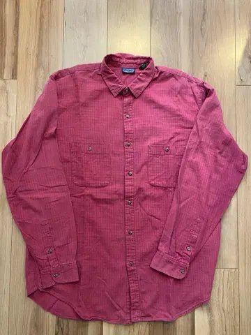 patagonia 체크 셔츠 XL