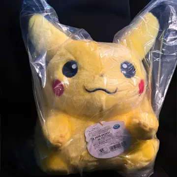 피카츄 1/1 봉제 인형 포켓몬 30주년 어서 와!