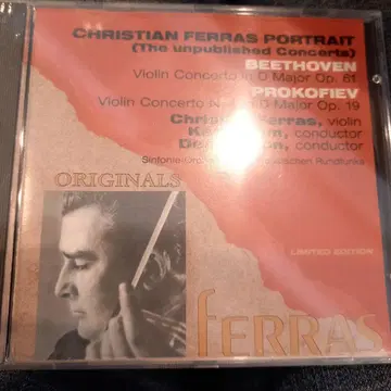 귀중 라이브 미개봉 크리스천 페라스 베토벤, 프로코피예프