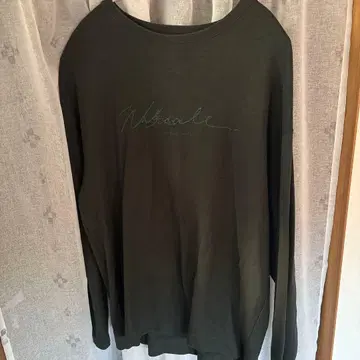 UNITED TOKYO 키타사키 아토 콜라보 자수 티셔츠 긴팔 티