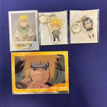 NARUTO 돌풍전 미나토 린 클리어 카드 아크릴 키링 빌레반 한정판 등