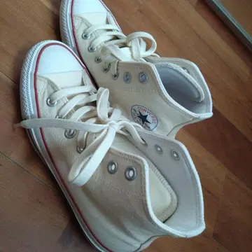 CONVERSE ALL STAR REACT 하이컷 스니커즈 크림