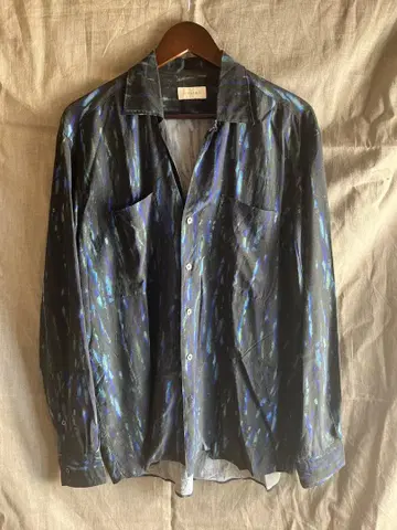 LITTLEBIG TK CAMO 오픈 카라 셔츠