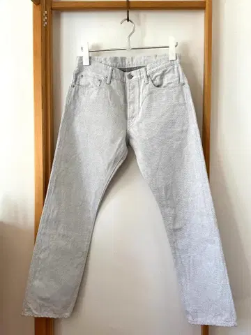 Arts&Science 5P 화이트 셀비지 데님 사이즈 31