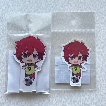 블루 록 치기리 효마 유년기 아크릴 스탠드 스티커