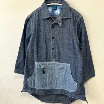 Passe-temps Bleu by KATO 샴브레이 셔츠 카토