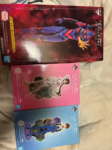 에반게리온 초호기 & 아야나미 레이 피규어 세트