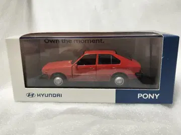 현대 PONY 미니카 현대 포니 1/38 모형 한국 해외