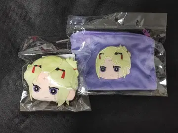 은혼 요시와라 대염상 츠키요 모후모후 플랫 파우치 코인 케이스