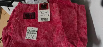 TOBI카세야마 달마케미톤 B3 빨간색 초초 롱 사이즈 S