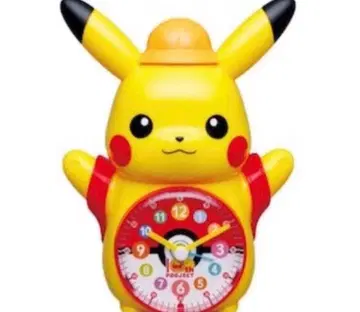 소학 1학년 잡지 부록 포켓몬 피카츄 말하는 알람 시계