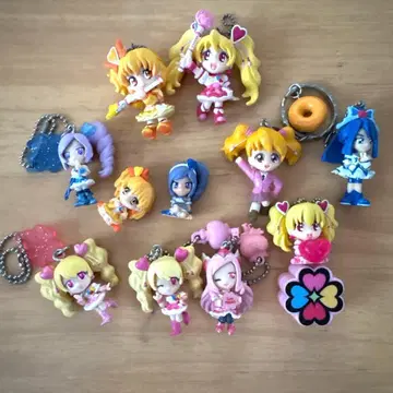 프레쉬 프리큐어! 피규어 키링 & YES 프리큐어 5 GoGo