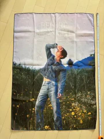 2PM 준호 BEFORE MIDNIGHT 팬콘 시스루 포스터