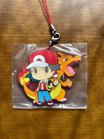 포켓몬 트레이너 러버 스트랩 레드