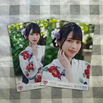 사사키 마이카 =LOVE 이코러브 브로마이드 여름 축제 연모 요리 츄
