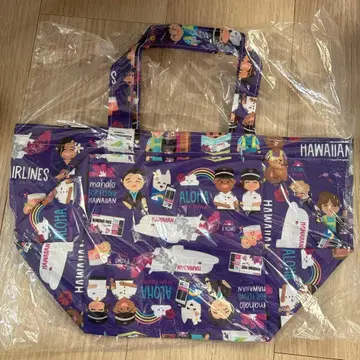 하와이안 항공 캐릭터 토트백