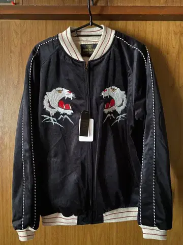 휴스턴 스카잔 벨벳 백호 미사용 새상품 Houston 수베니어