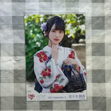 사사키 마이카 =LOVE 이코러브 브로마이드 여름 축제 사랑에 빠지다 츄