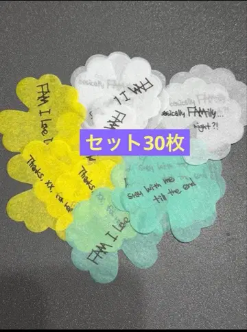 지드래곤 G-dragon FAMeeting 꽃잎 모양 종이꽃가루 30개