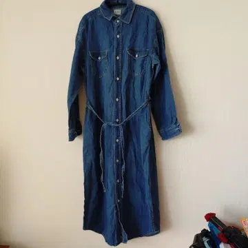lee 데님 원피스 벨트