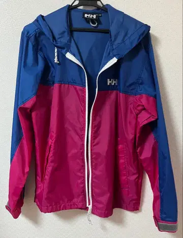 헬리한센 윈드 브레이커 얇은 소재 아우터 후드 부착 M