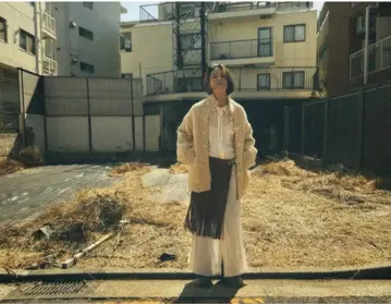 레어 아이템!! nowos 가죽 프린지 랩스커트