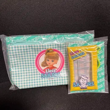 Licca SAILORS 파우치와 보드게임 세트