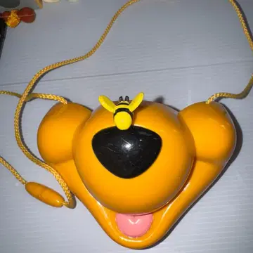 도쿄 디즈니랜드 푸우 얼굴 피리 꿀벌 포함