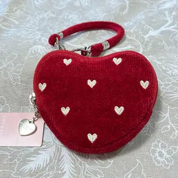 페이러 러브러리 하트 하트형 파우치
