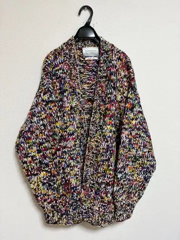 투모로우랜드 핸드 니트 가디건 스웨터 TOMORROWLAND 블루종